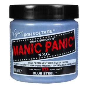 Blue Steel från Manic Panic. Vegansk semi-permanent hårfärg, finns hos Frisörgrossen