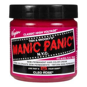 Cleo Rose från Manic Panic, semi-permanent färg finns hos Frisörgrossen