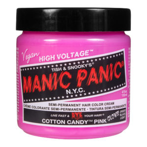 Cotton Candy Pink från Manic Panic, rosa semi-permanent hårfärg finns hos Frisörgrossen