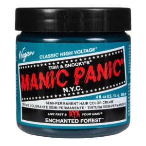 Enchanted Forest från Manic Panic, semi-permanent hårfärg för hemmabruk finns på Frisörgrossen