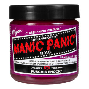 Fuschia Shock från Manic Panic, semi-permanent färg finns hos Frisörgrossen