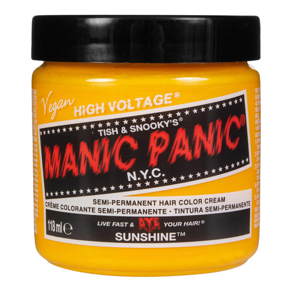 Sunshine from Manic Panic semi-permanent hårfärg finns hos Frisörgrossen