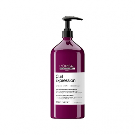 Framtagen för krulligt och lockigt hår, Curl Expression från Loreal, 1500 ml schampo finns hos Frisörgrossen.