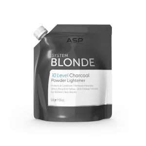 A.S.P SYSTEM BLONDE 10 Level Charcoal Powder Lightener 500g